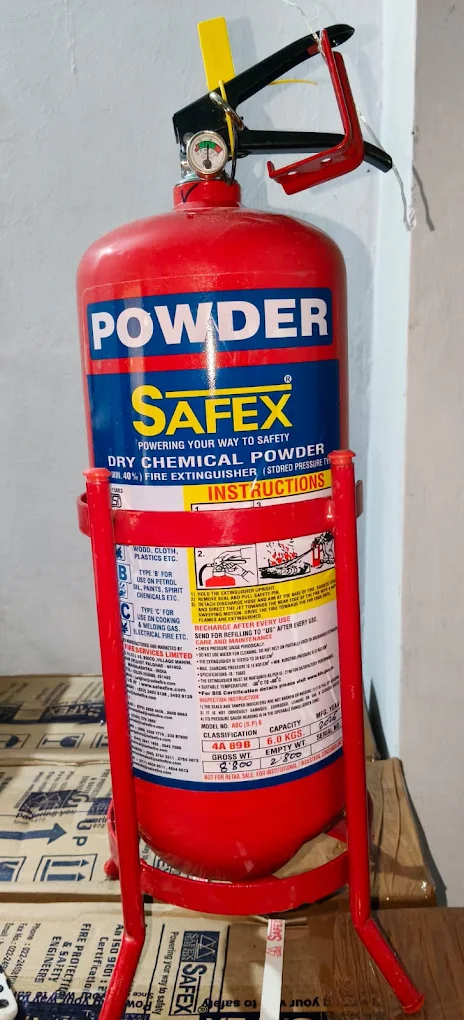 Safex ABC Powder Trolley Mounted
